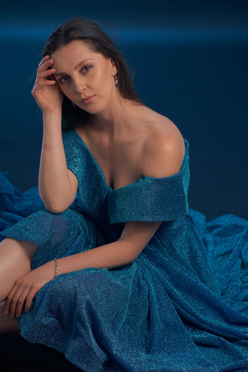 Princessy Blue princess gown
